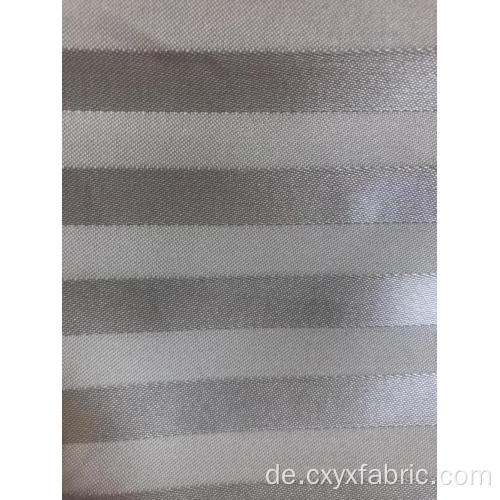 Jacquar-Dobby-Polyester-Stoff mit 1 cm Streifen